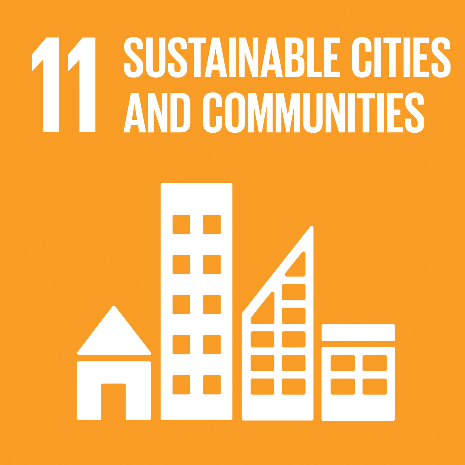 Icon for Sustainable Cities and Communities SDG 11